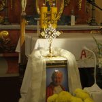 Nawiedzenie relikwii Św. Jana Pawła II